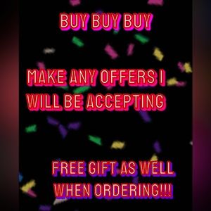 Make any offers on what you all like!! Trying to get rid of everything